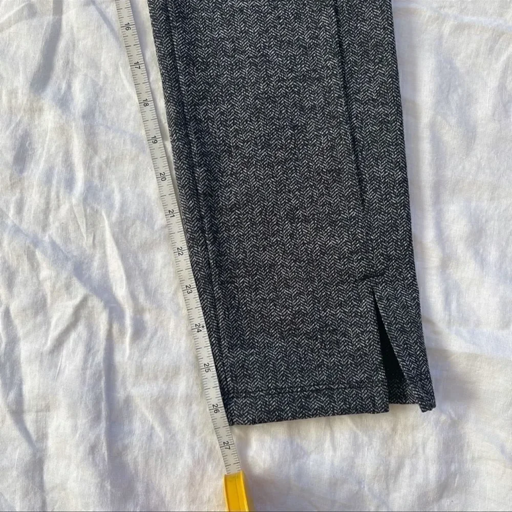 Athleta Herringbone Mercer Tights Leggings Gray S - Picture 7 of 9